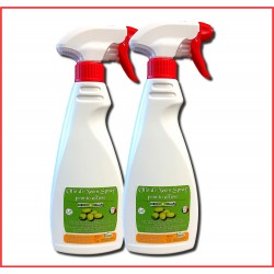 Lozione Spray all'olio di neem e sapone molle pronta all'uso - 2x 500ml, per animali e orto